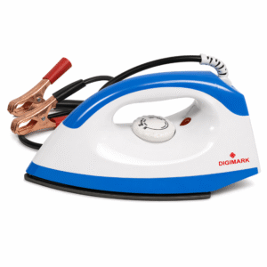 12V Battery Operated Portable Dry Iron for Car & Travel Use