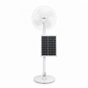 Digimark Solar Rechargeable Stand Fan – 9-Speed with Remote