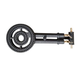 C30 Double Ring Cast Iron Gas Burner – High-Pressure Replacement Head