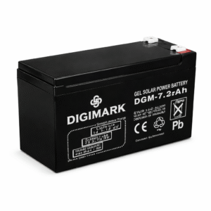 Digimark DGM7.2AH Gel Solar Power Battery – Reliable 12V Backup Power