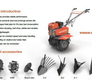 WN900-3 Multi-Gear Tiller – Versatility Meets Power
