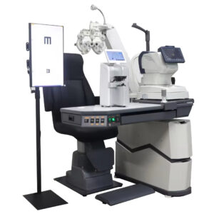 Ophthalmic Unit with Combined Table and Chair System