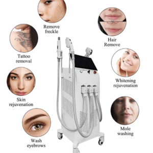 3-in-1 Multifunction Laser Machine – Diode Hair Removal, Pico Laser, IPL & SHR System