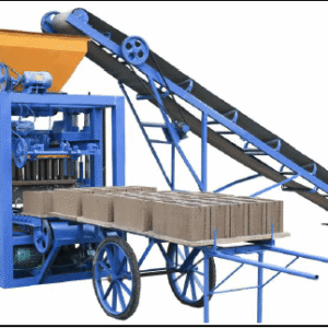 Semi-Automatic Hydraulic Concrete Brick Making Machine – Interlock Block Production System