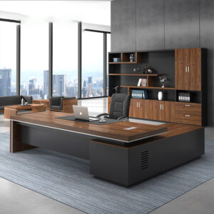 L-Shaped Boss Office Table Executive Desk