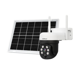WiFi Wireless Solar Power PTZ Security Camera – Energy-Efficient Remote Surveillance