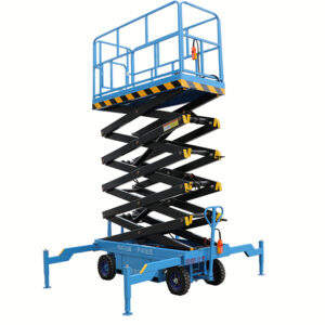 Hydraulic Mobile Scissor Lift Platform – Small Lifting Equipment