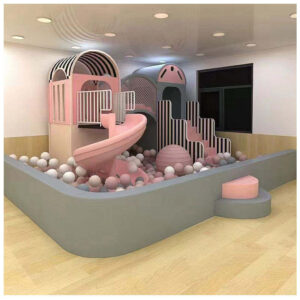 Playground Slide Set Indoor Equipment Kids Children Baby Airplane Wooden