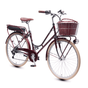 TXED Retro Style Electric Road Bike 7 Speed Electric City Bike