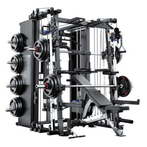 Commercial Multi-Functional Smith Machine – 150kg Weight Stack
