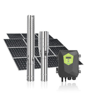 Solar Borehole Pump (with 4 solar panels)