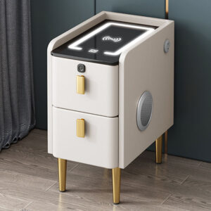 Luxury Smart Bedroom Table Hot Multi-functional Bedside Wireless