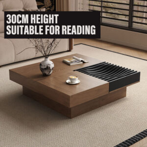 Wood Outdoor Table Set Nordic Style Chinese Tea Solid