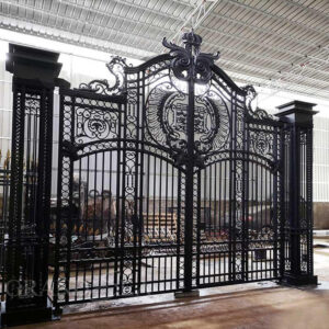 Wrought Design Iron Door