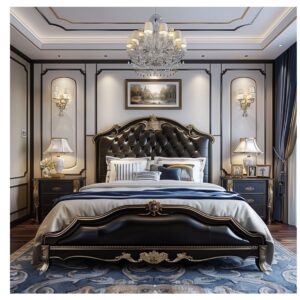 Bed Frame King Queen Size Beds Upholstered Solid